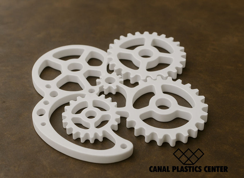 Black Opaque Acrylic Square Rod