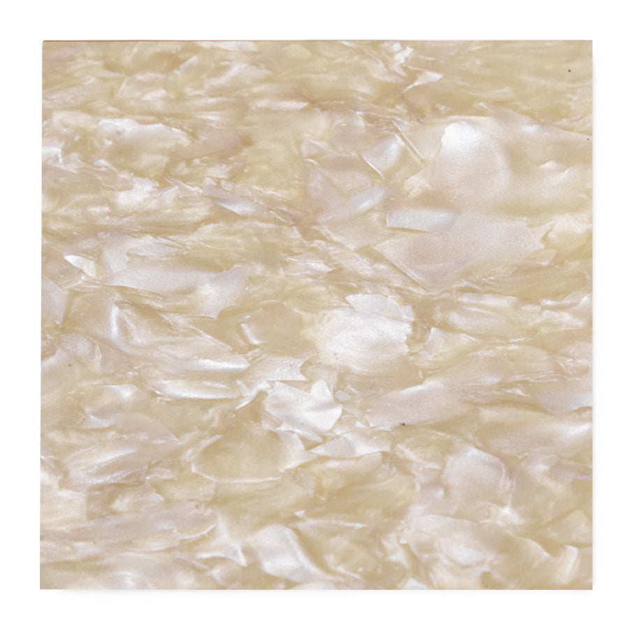 Champagne Gold Shattered Acrylic Plexiglass Sheet, Swatch view - Canal Plastics Center