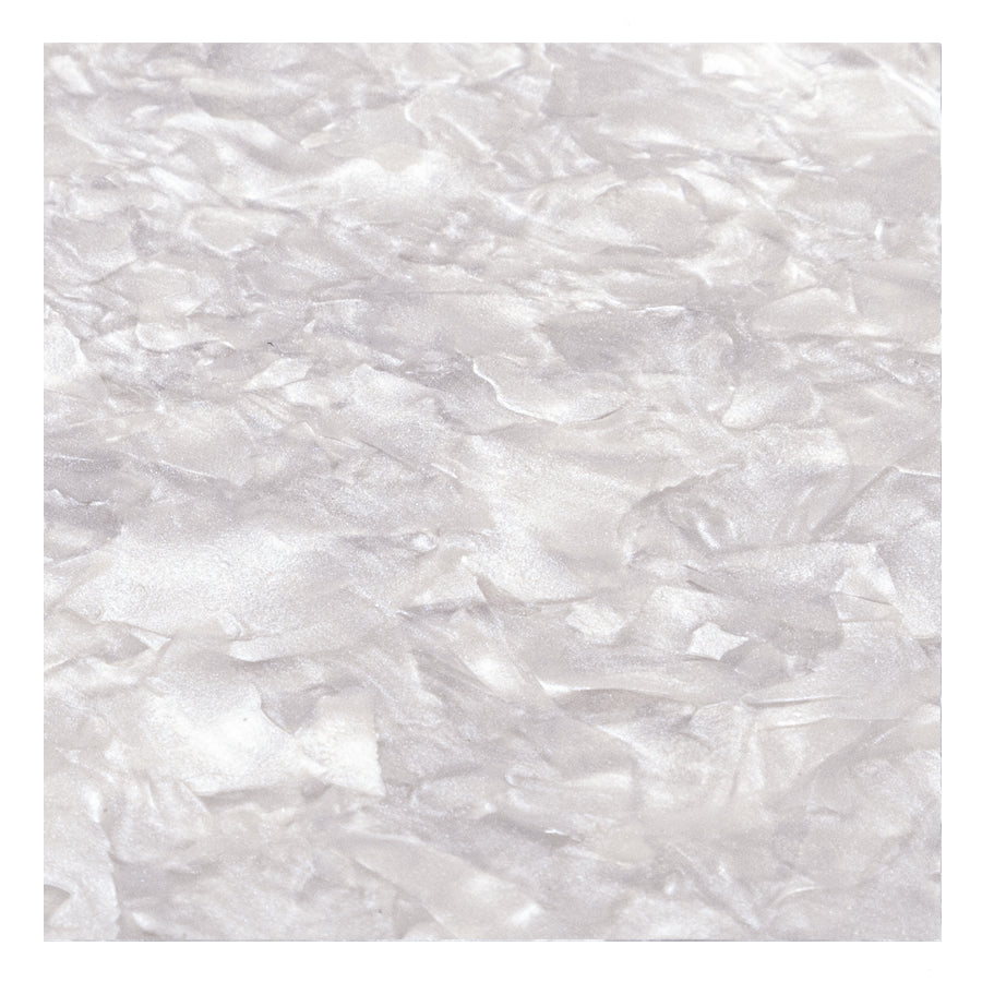 Moonstone White Shattered Acrylic Plexiglass Sheet, Swatch view - Canal Plastics Center