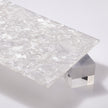 Moonstone White Shattered Acrylic Plexiglass Sheet, Top view - Canal Plastics Center