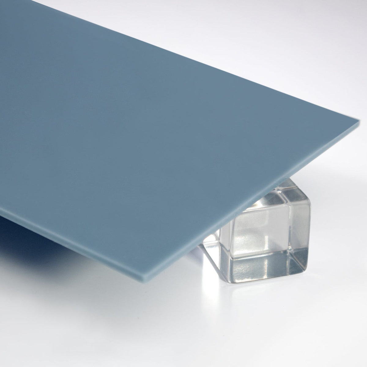 660P Spring Blue Pastel Acrylic Plexiglass Sheet, Top view - Canal Plastics Center
