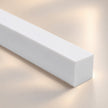 White opaque acrylic square rod - Canal Plastics Center