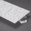 9777F Winter White Glitter Acrylic Plexiglass Sheet, Top view - Canal Plastics Center