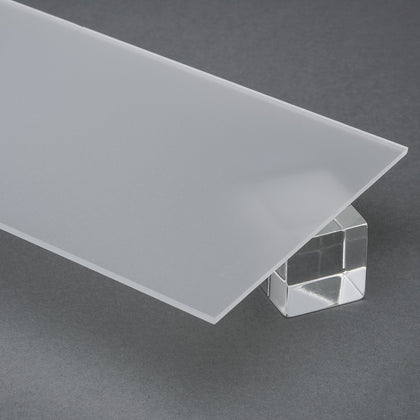 Frosted Satin Ice Acrylic Plexiglass Sheet, color 0D010 DF