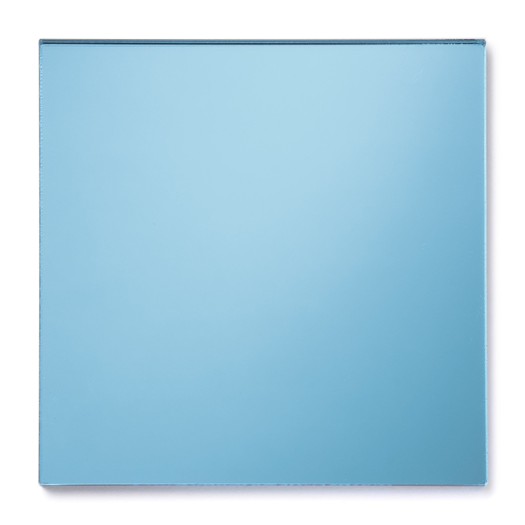 Light Blue Mirror Acrylic Plexiglass Sheet, color 1000
