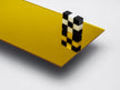Yellow Mirror Acrylic Plexiglass Sheet, color 1200