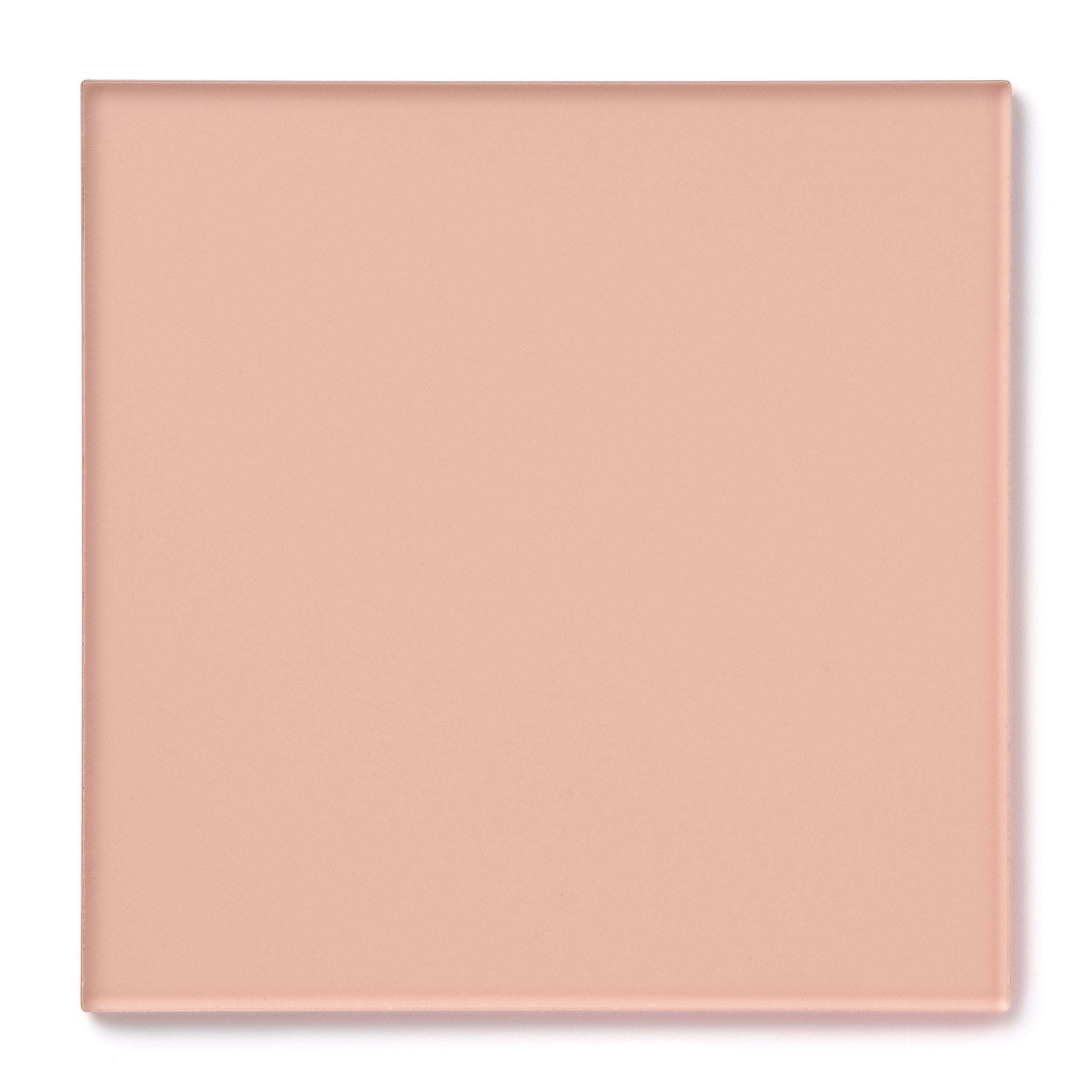 Rose Gold Transparent Acrylic Plexiglass Sheet, Swatch view