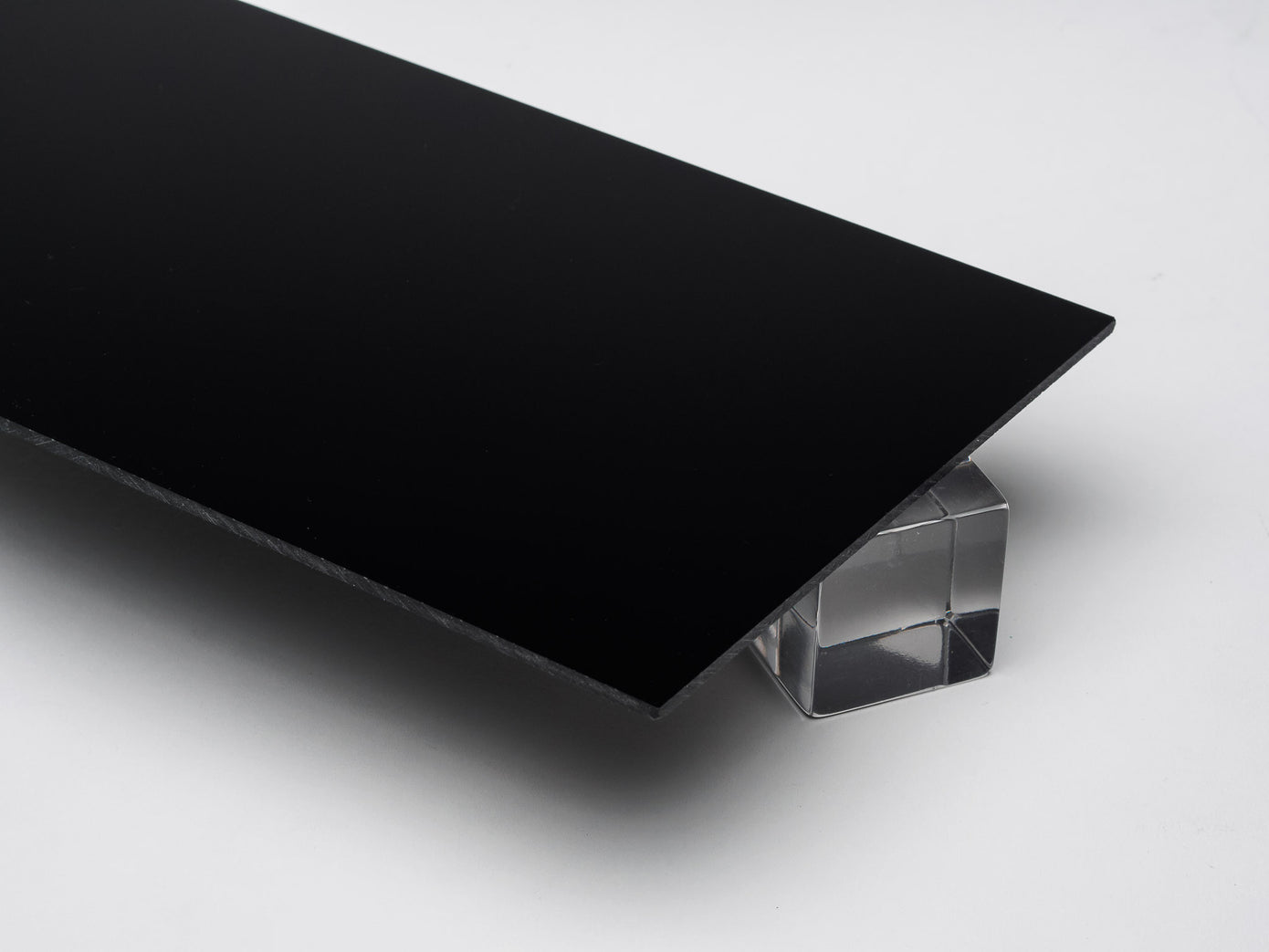 Black Plexiglass Acrylic Sheets - Pre-Cut and Cut-to-Size