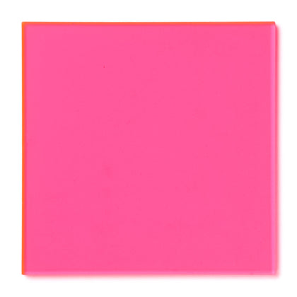 Pink Fluorescent Acrylic Plexiglass Sheet, color 2085