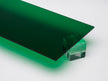 Green Transparent Acrylic Plexiglass Sheet, Top view