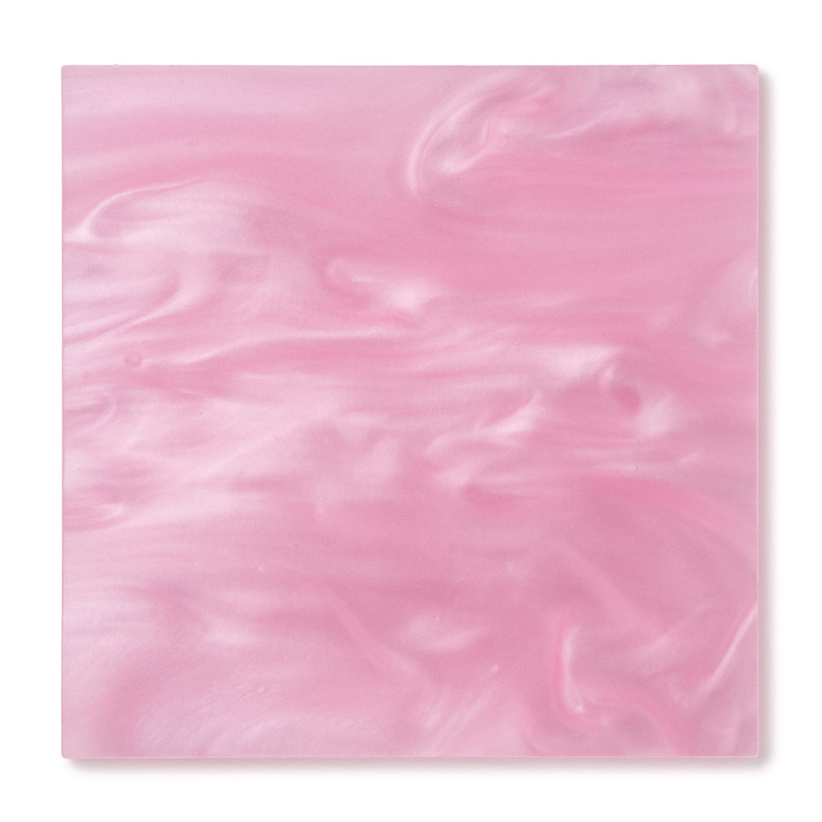 Light Pink Colored Pearlescent Acrylic Sheet, Swatch View