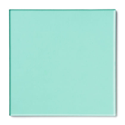 Light Green Transparent Acrylic Plexiglass Sheet, Swatch view