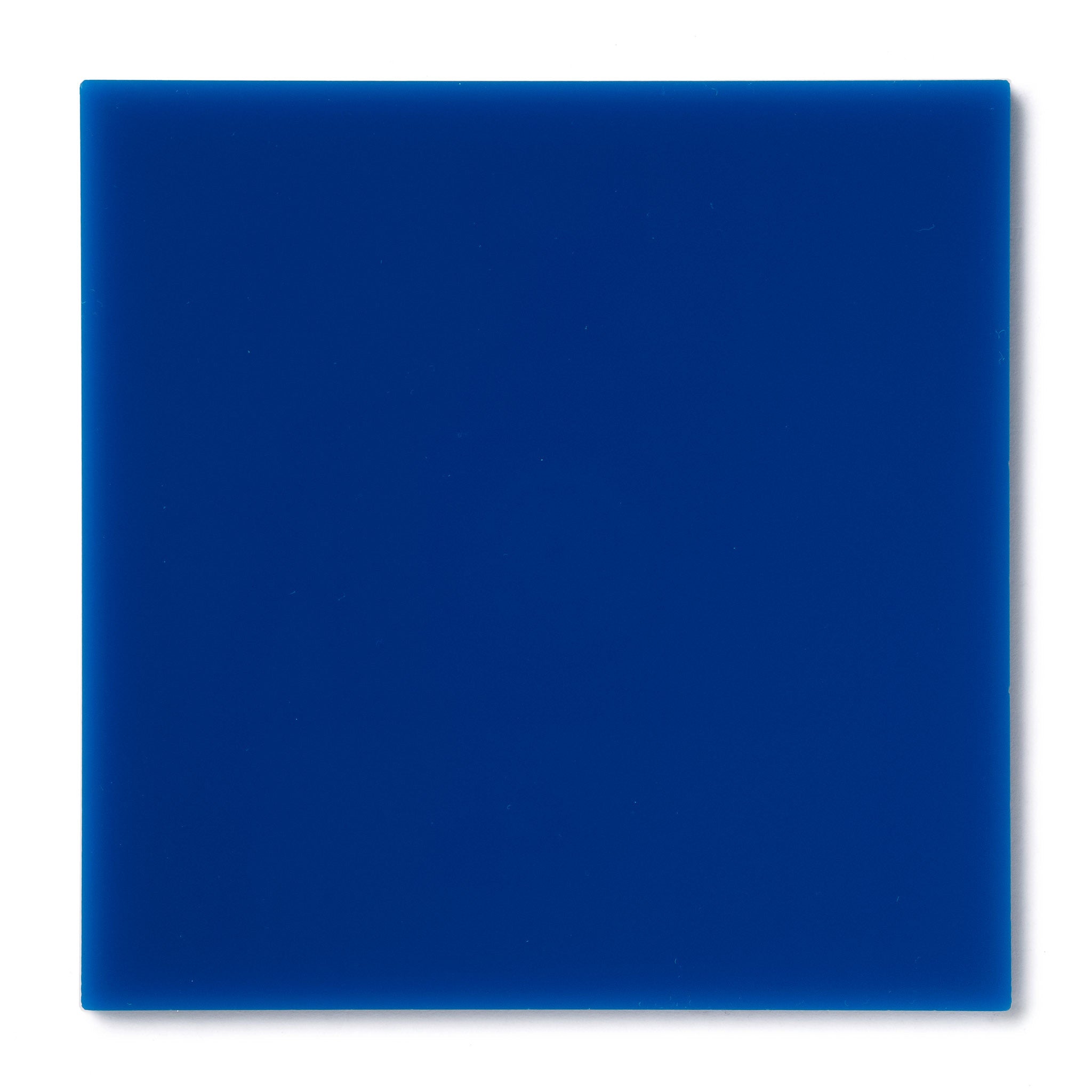Dark Blue Opaque Acrylic Plexiglass Sheet, color 2114