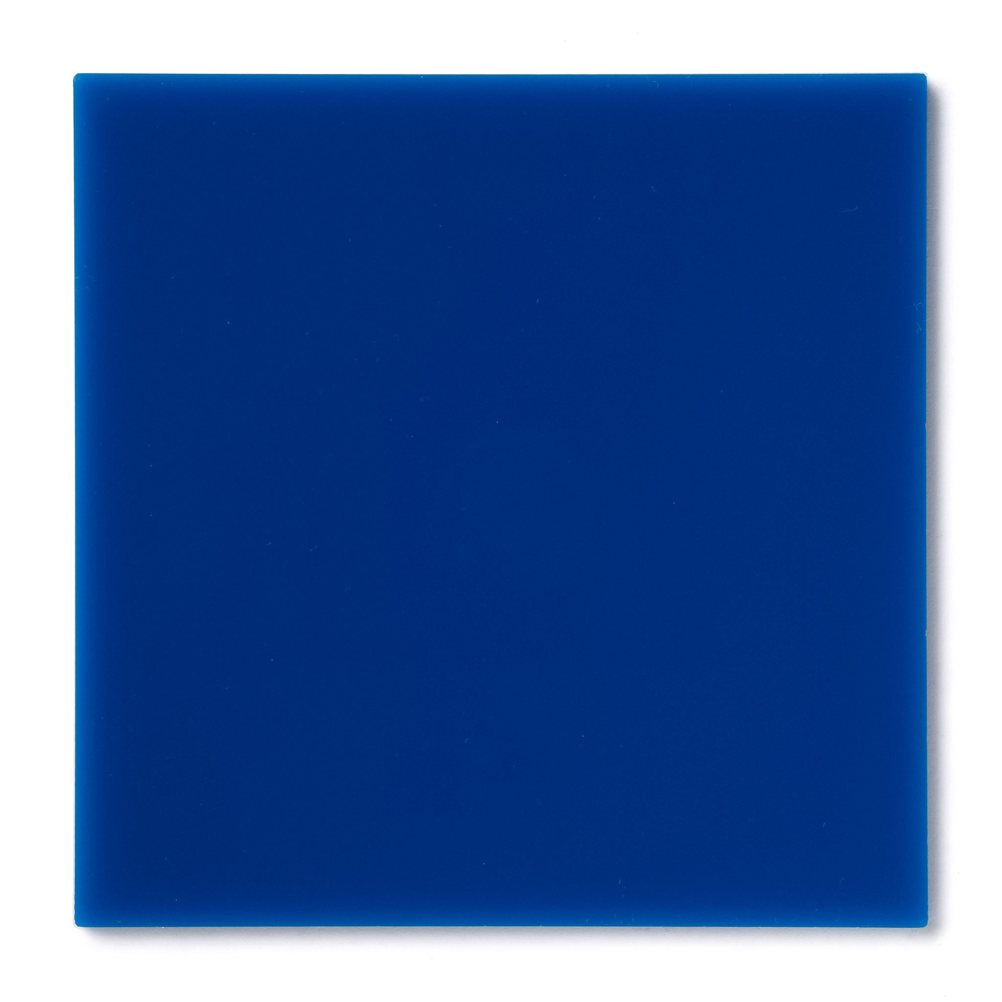 Dark Blue Opaque Acrylic Plexiglass Sheet, color 2114