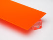 Orange Opaque Acrylic Plexiglass Sheet, color 2119