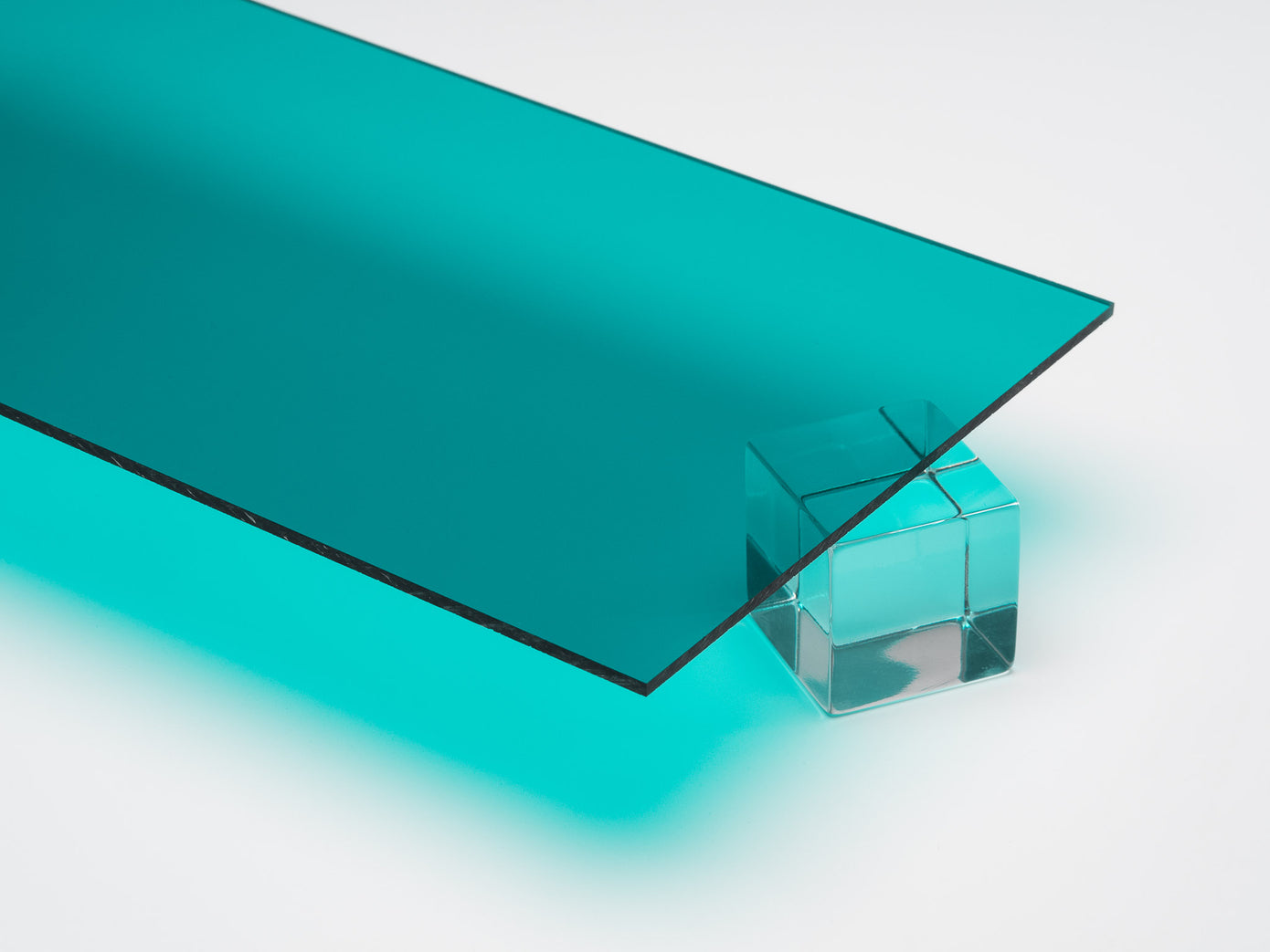 Teal Transparent Acrylic Plexiglass Sheet – Canal Plastics Center