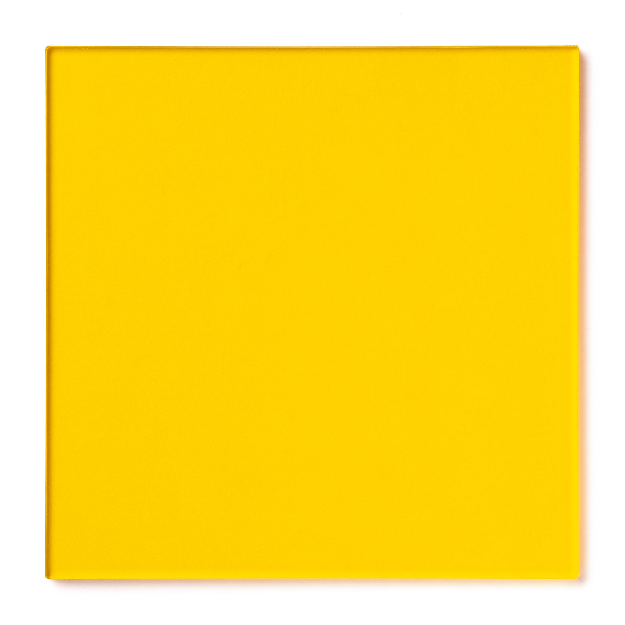 Translucent Yellow Transparent Colored Acrylic Plexiglass Sheets – Canal Plastics Center
