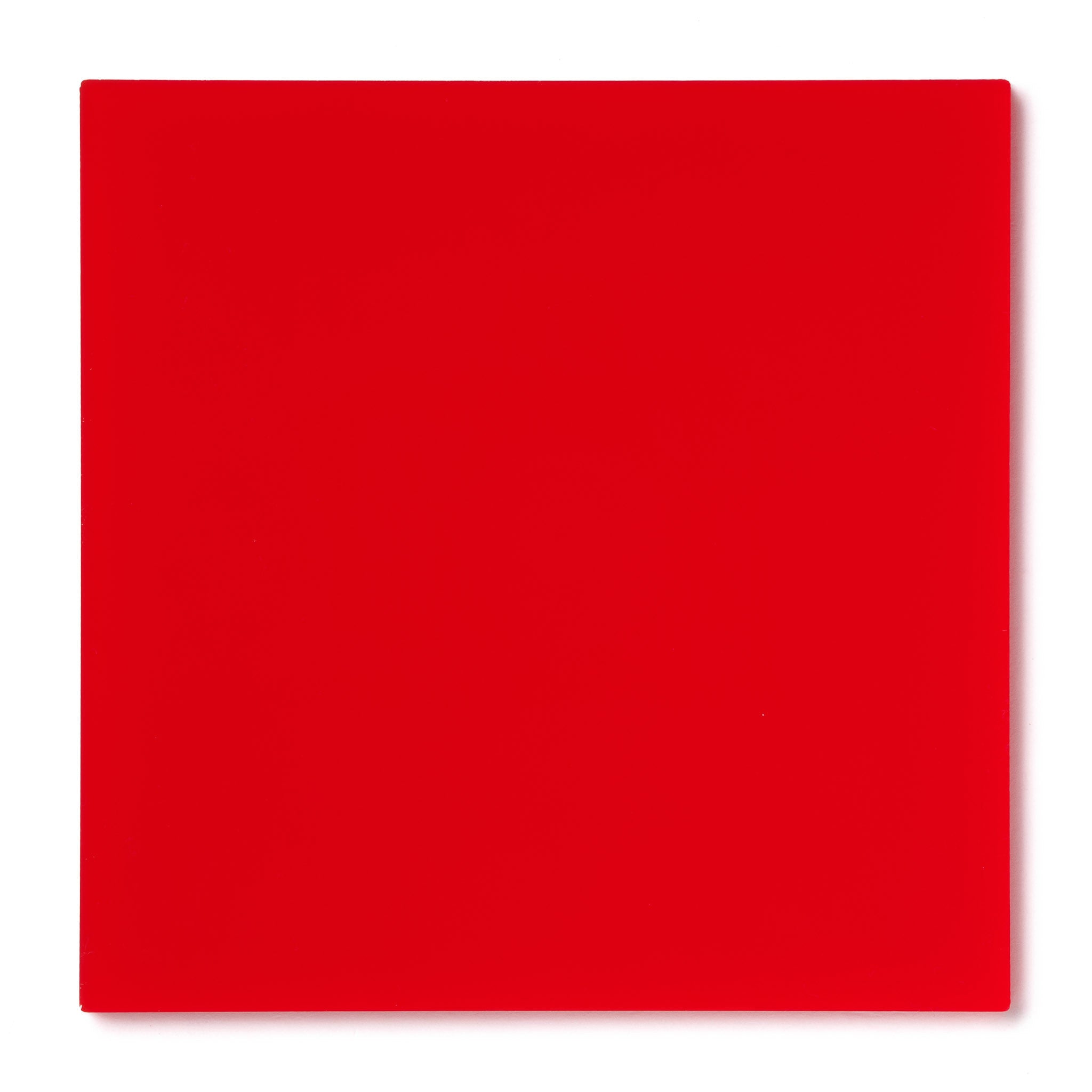 Red Translucent Acrylic Plexiglass Sheet, color 2423
