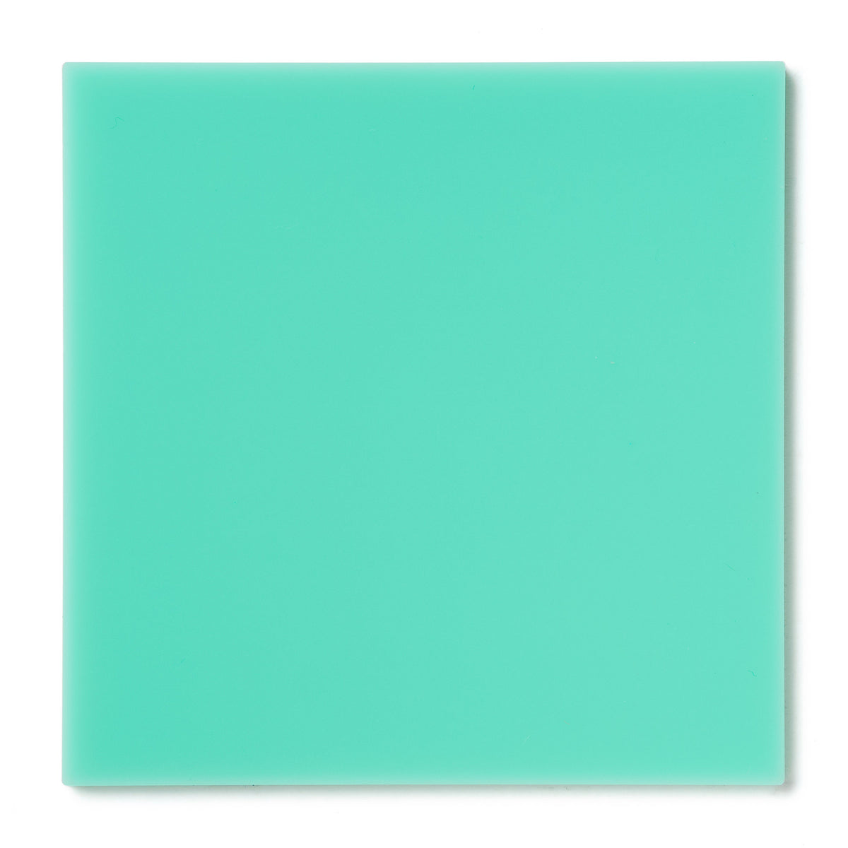 Turquoise Opaque Acrylic Plexiglass Sheet, color 2324