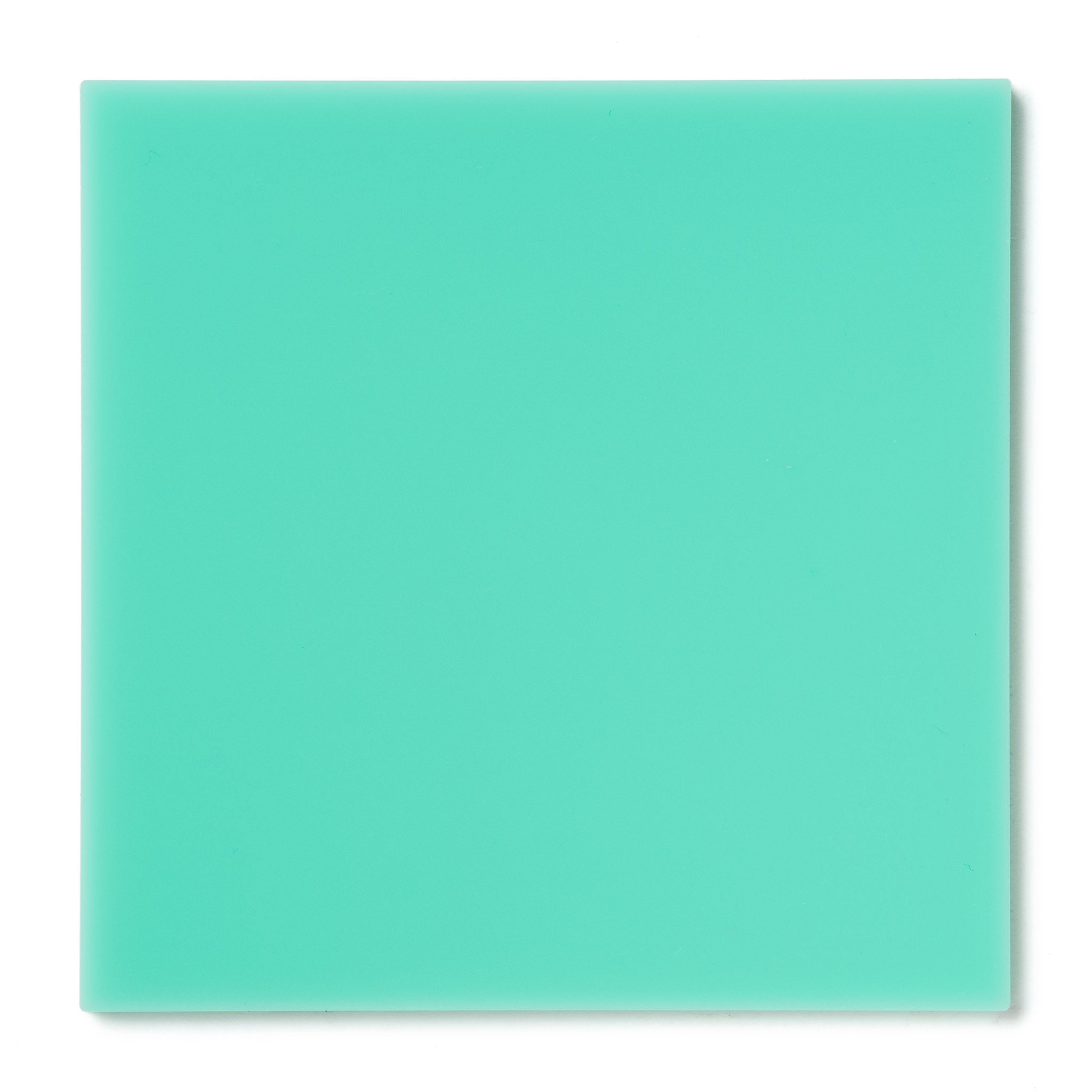 Turquoise Opaque Acrylic Plexiglass Sheet, color 2324