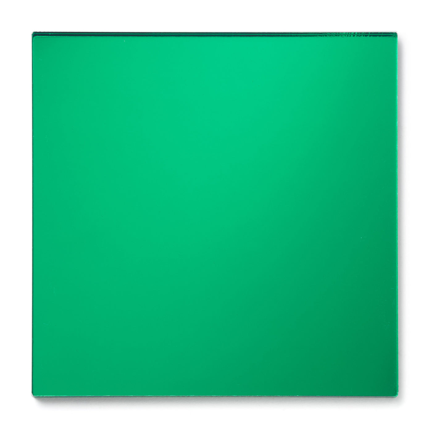 Green Edge Glass Effect Acrylic Sheet, Cut To Size