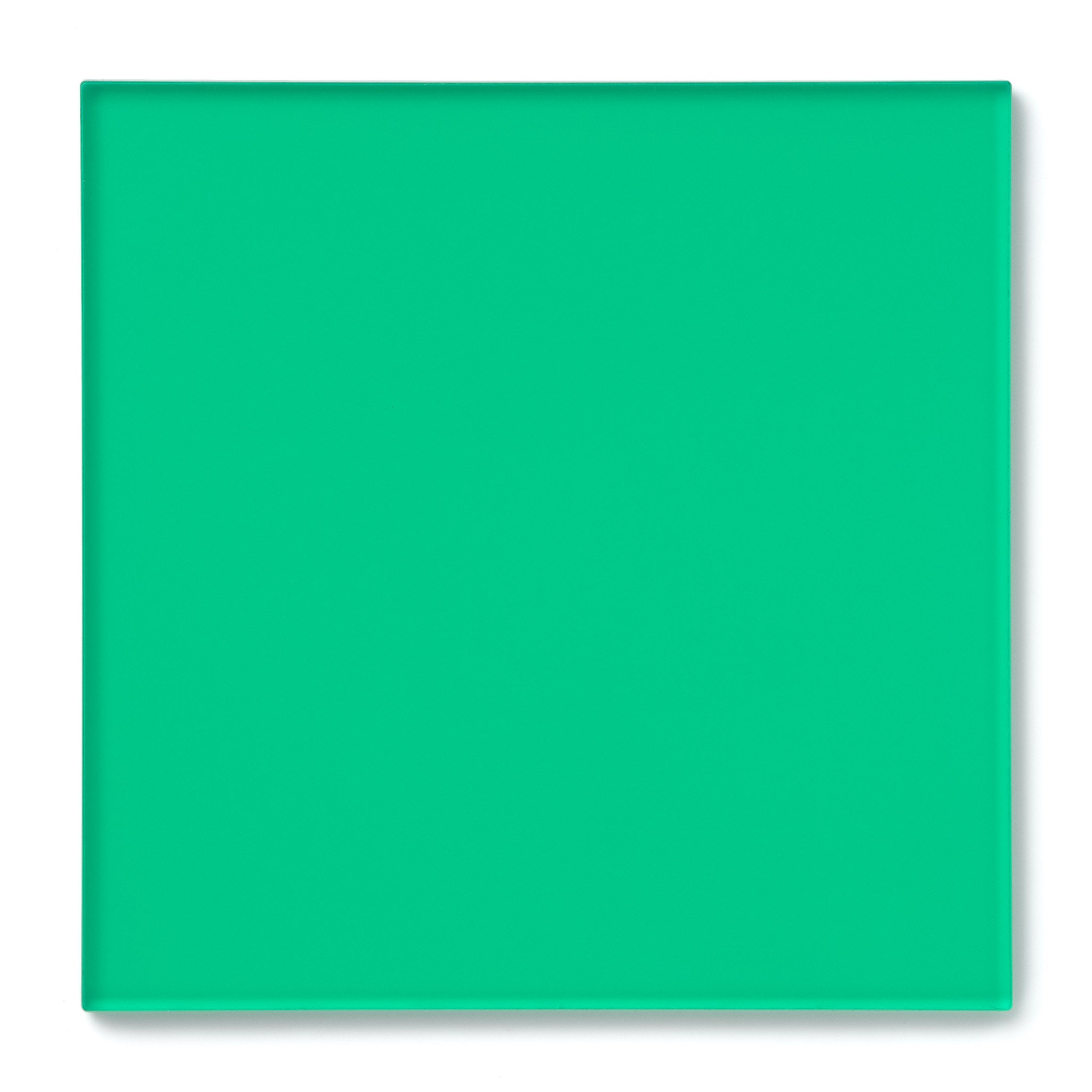 Mint Green Transparent Acrylic Plexiglass Sheet, Swatch view