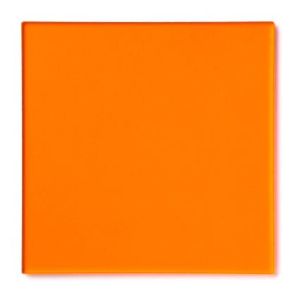 Amber Transparent Acrylic Plexiglass Sheet, Swatch view
