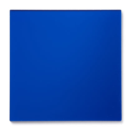 Dark Blue Mirror Acrylic Plexiglass Sheet, color 2424