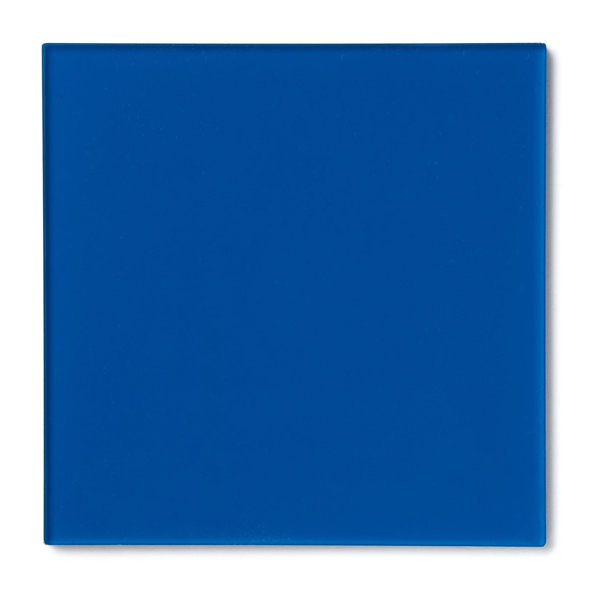 Dark Blue Transparent Acrylic Plexiglass Sheet, Swatch view