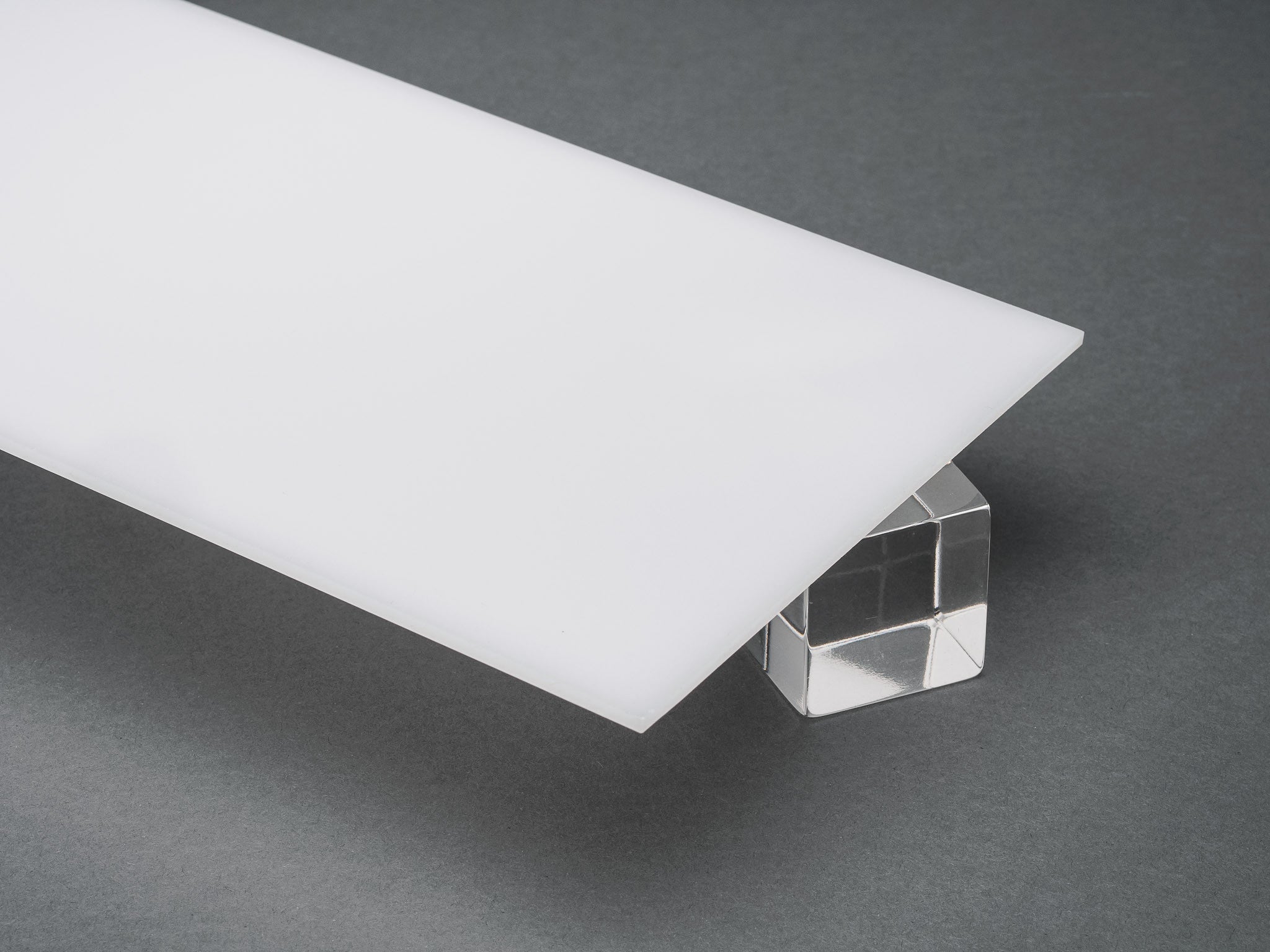 White Translucent Acrylic Plexiglass Sheet, color 2447