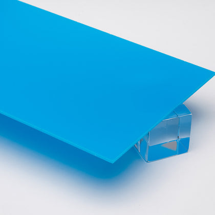 Light Blue Opaque Acrylic Plexiglass Sheet, color 2648