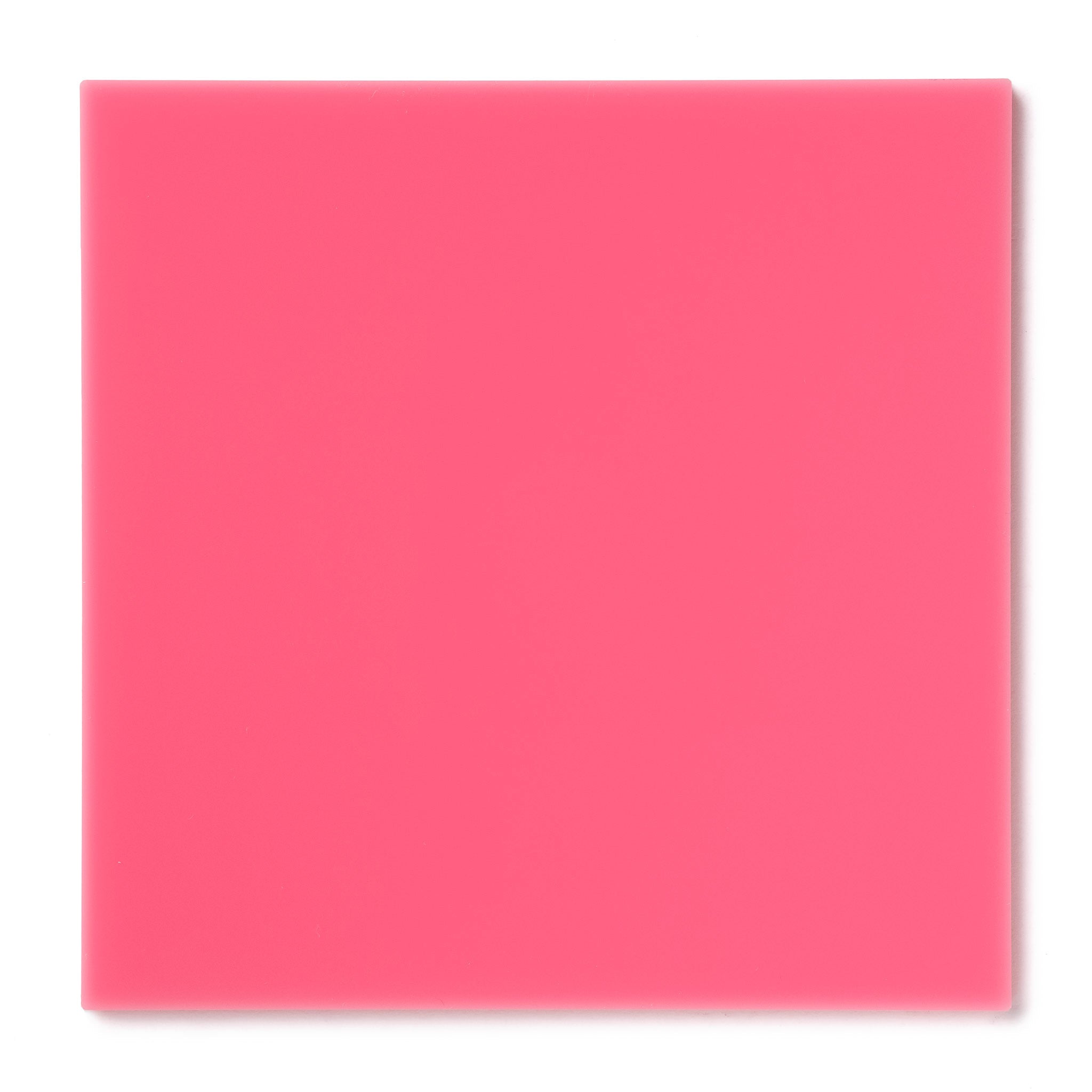 Pink Opaque Acrylic Plexiglass Sheet, color 3199