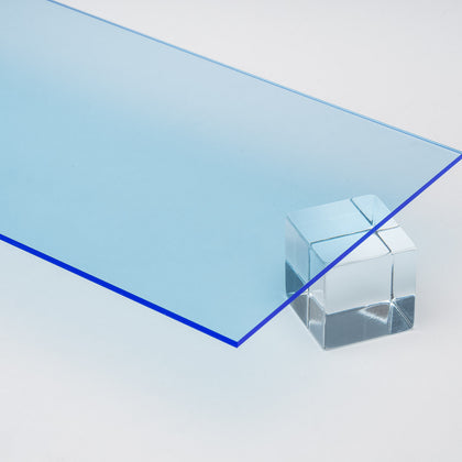 Blue Fluorescent Acrylic Plexiglass Sheet, color 5010