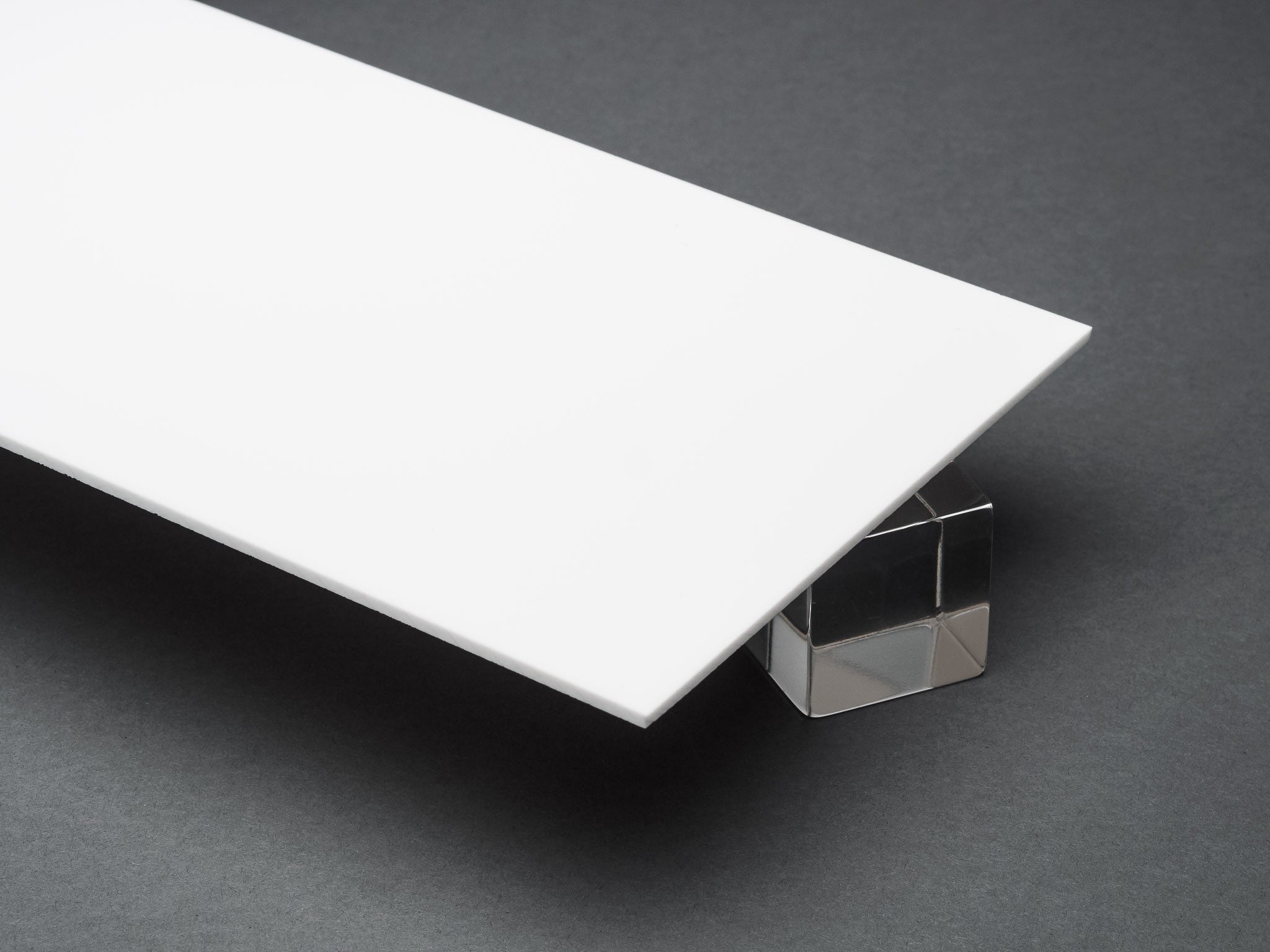 White Opaque P95 Matte Acrylic Plexiglass Sheet, color 7508