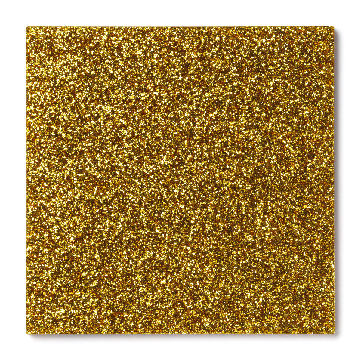 Gold Glitter Acrylic Plexiglass Sheet, color 9701B