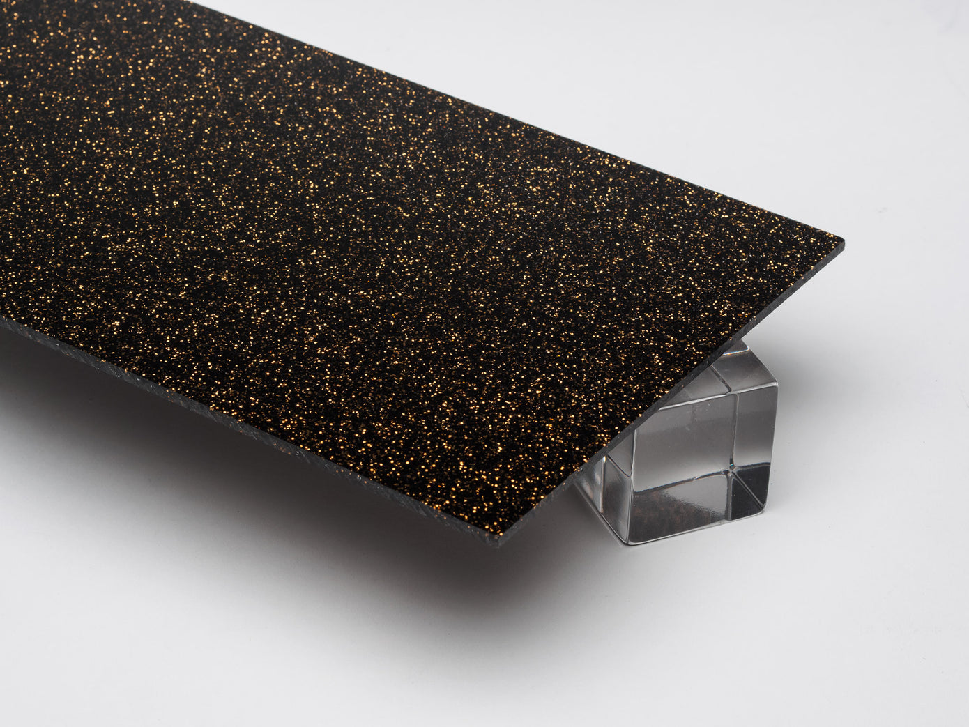 Black Gold Glitter Acrylic Sheet  Canal Plastics – Canal Plastics Center