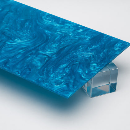 Ocean Pearl Acrylic Plexiglass Sheet, color 9831F