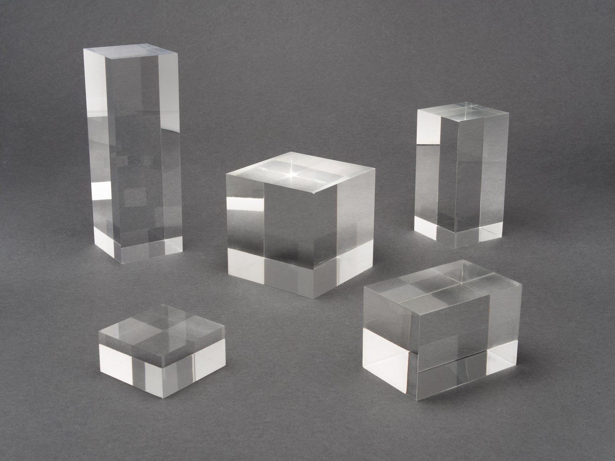 Acrylic Cube & Sphere Shapes  Canal Plastics – Canal Plastics Center