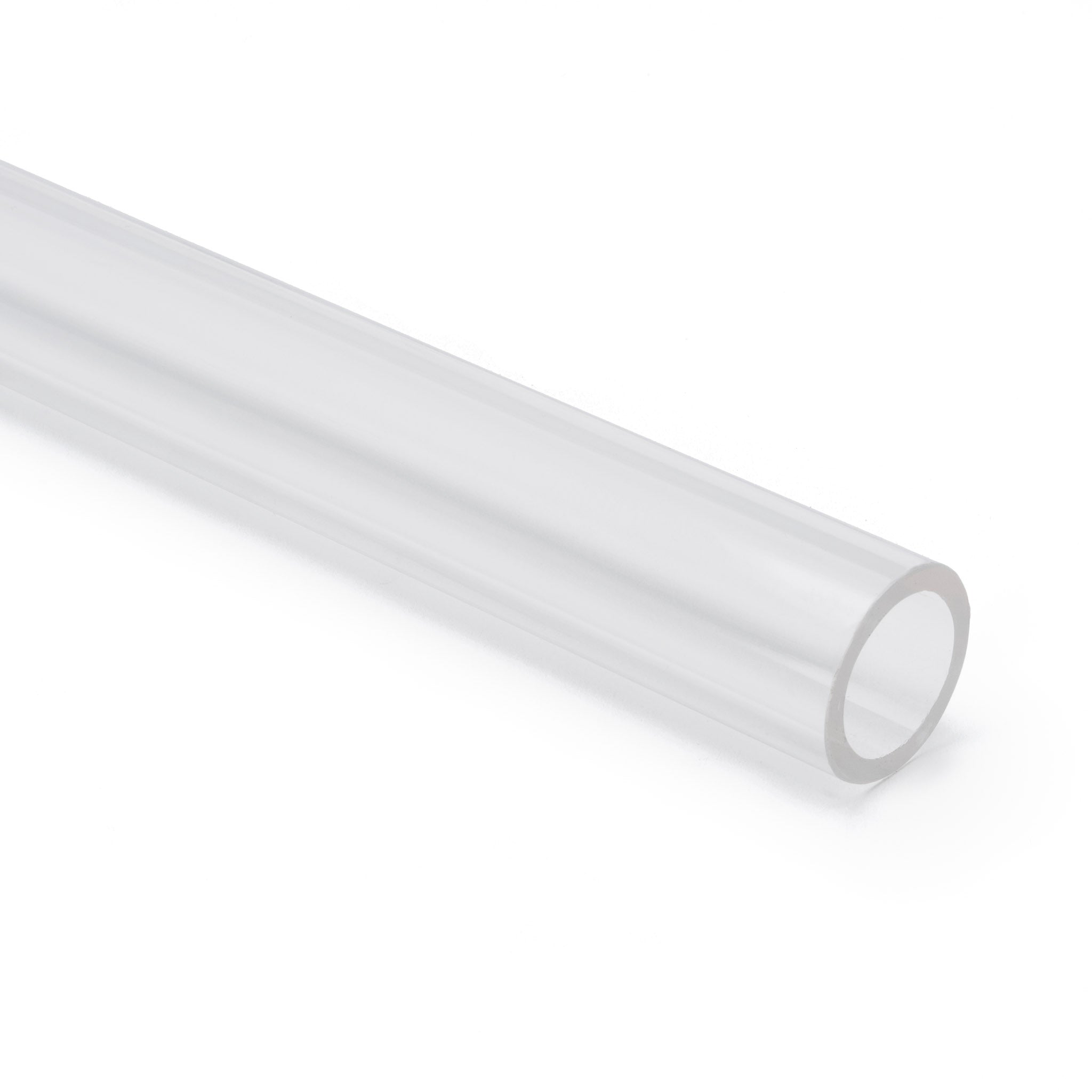 Clear Colorless Acrylic Round Tube