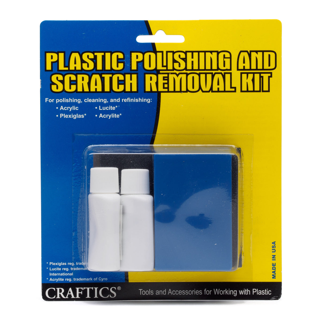 Craftics Polishing and Scratch Removal Kit – Canal Plastics Center