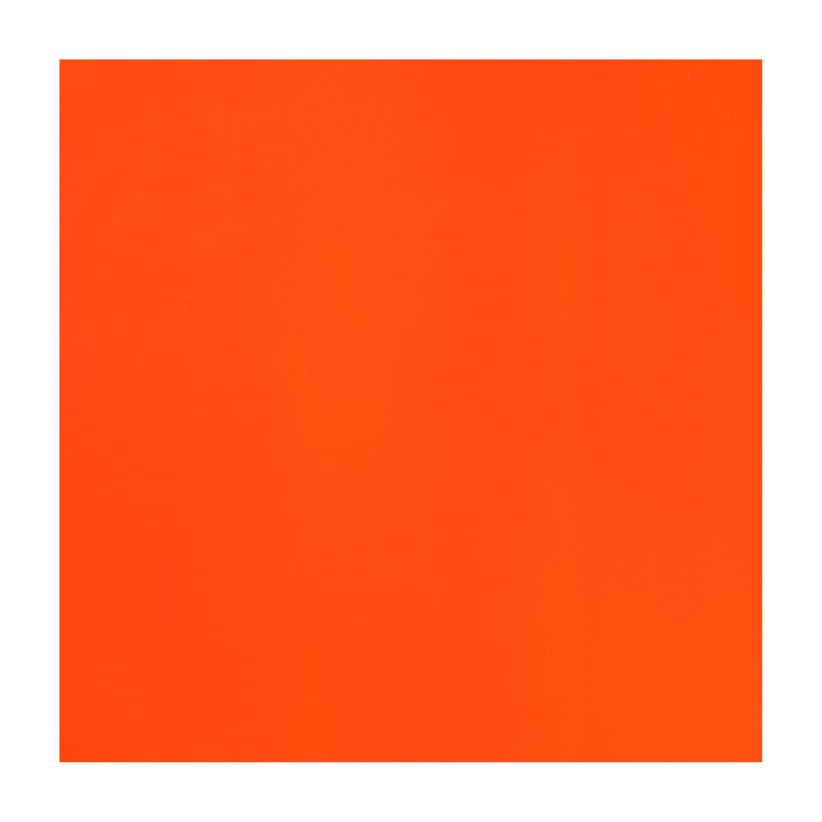Fluorescent Orange Opaque Decorative Film