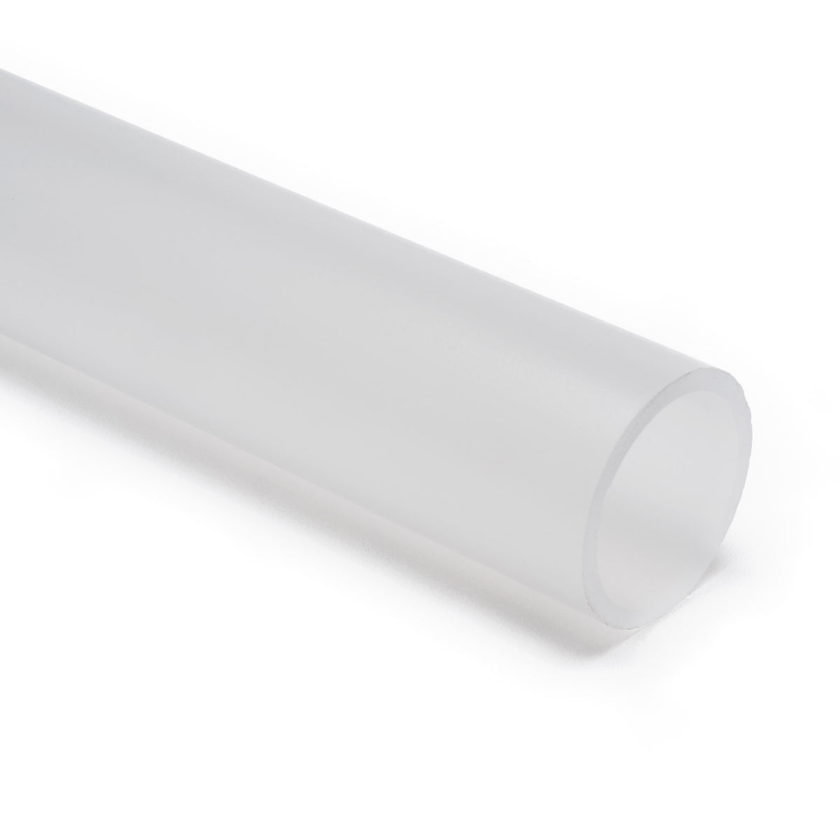 Frosted Acrylic Round Tube