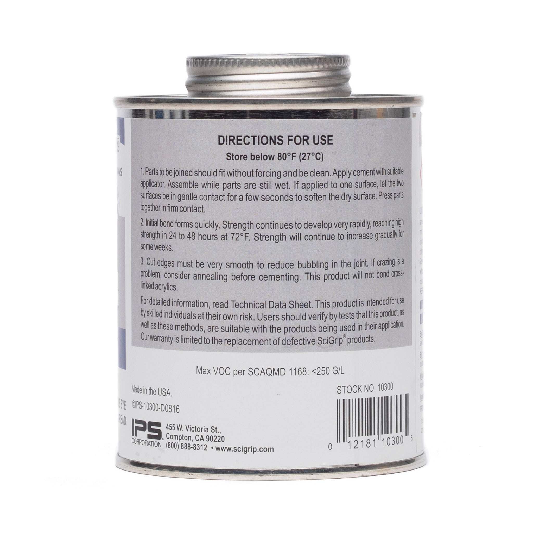 IPS Sci-Grip 3 Acrylic Solvent Cement