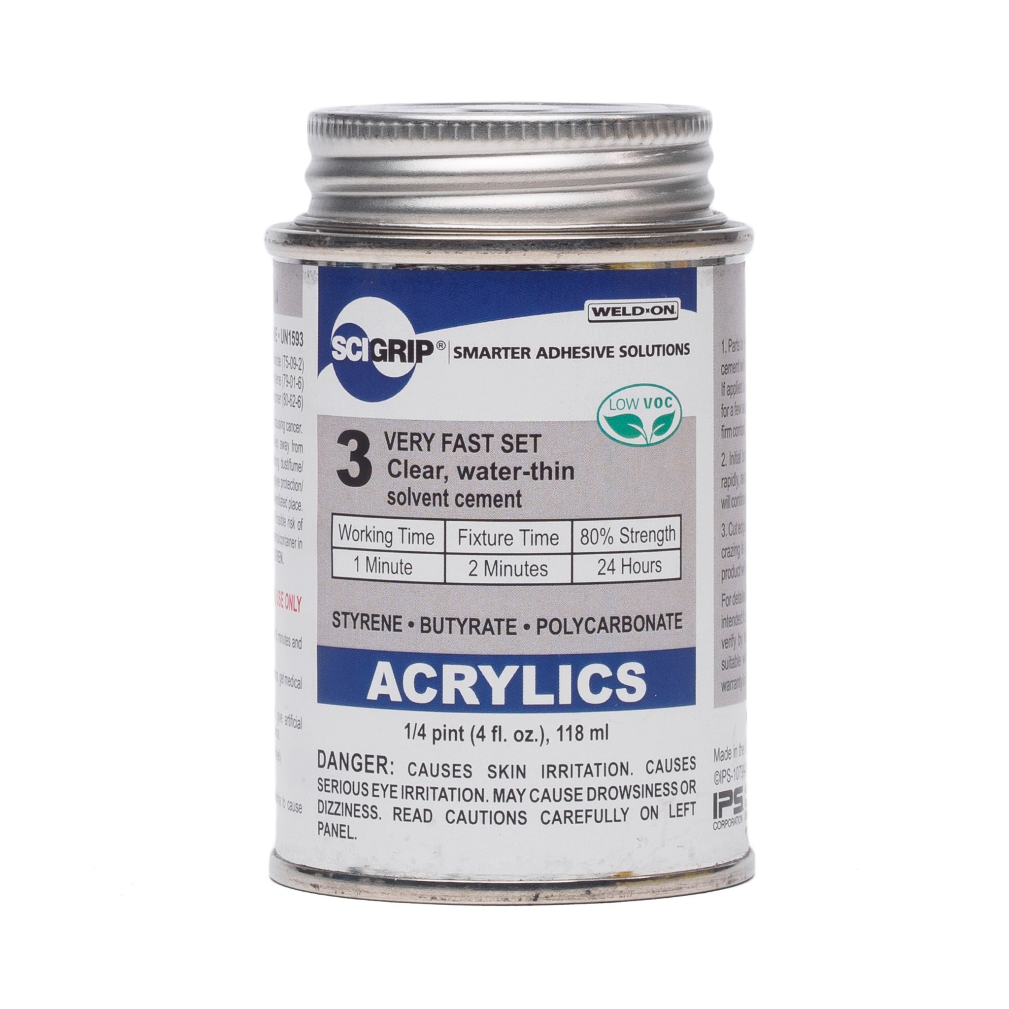IPS Sci-Grip 3 Acrylic Solvent Cement