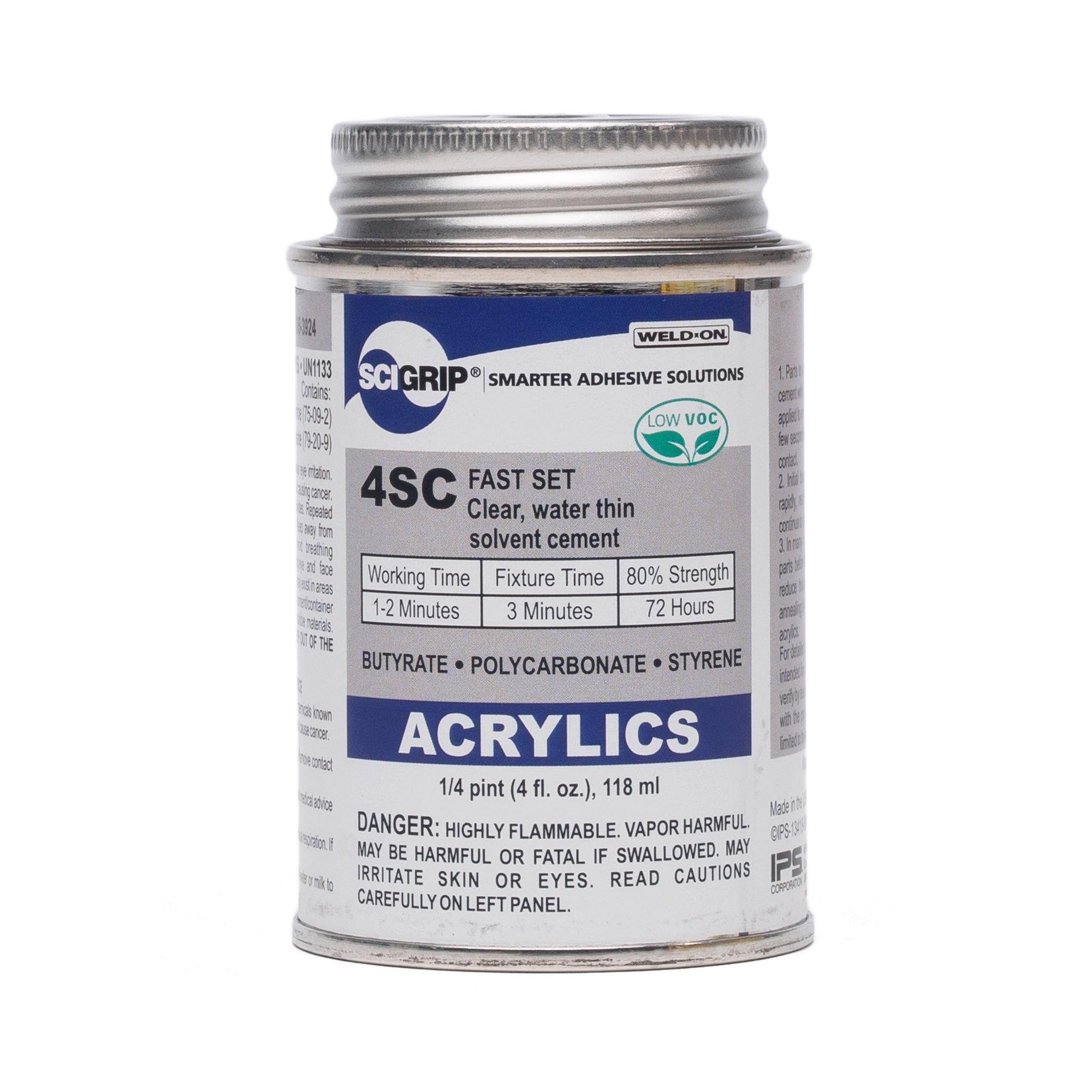 IPS Sci-Grip 4SC Acrylic Solvent Cement