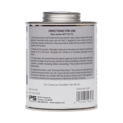 IPS Sci-Grip 4 Acrylic Solvent Cement